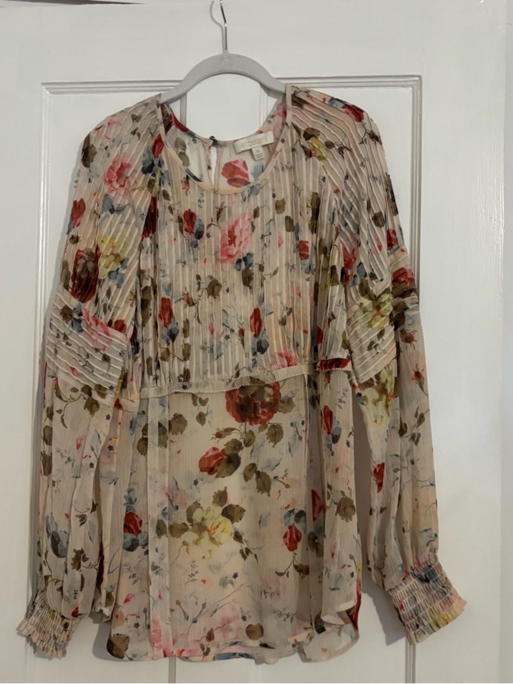 etcetera floral print blouse